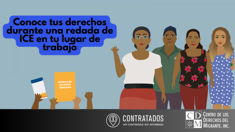 redadas en el trabajo, ICE, derechos laborales, trabajadores temporales, visas temporales, visas de trabajo